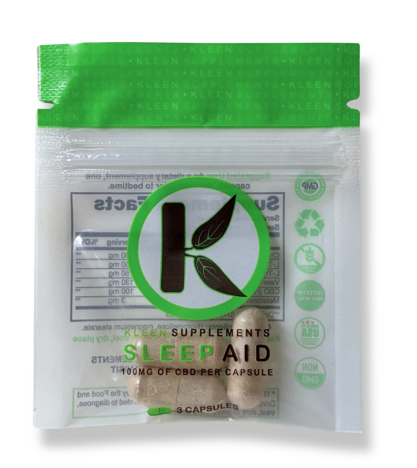 Kleen Sleep Travel Pack